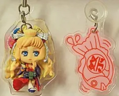 【中古】ストラップ(キャラクター) 花魁シェリル ストラップ マクロスF～ギラサマver.～/きゅんキャラアクセント 「一番くじプレミアム マクロスF～歌姫コレクション～ ファーストステージ」 E賞 