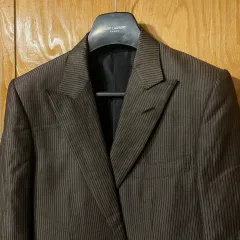 良品✨トムフォード カシミヤ混 セットアップ スーツ ストライプ 48 L 良品✨トムフォード カシミヤ混 セットアップ スーツ ストライプ 48 L