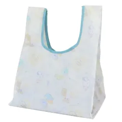 【メール便】すみっコぐらし ショッピングバッグ ポケット付きプチエコバッグ クリーム サンエックス ケイカンパニー お買い物かばん ミニサイズ キャラクター グッズ 