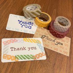 消しゴムはんこ【マステ風はんこ3個セット】