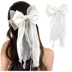 可愛い Lolita キュート 髪飾り ロリター 元気 女性 髪留め おしゃれ 日常 蝶結び 通勤通学 誕生日 長いリボン 発表会 結婚式 バレッタ 卒業式 入学式 ヘアクリップ パーティー 記念日 FASELE プレゼント