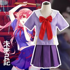 『未来日記』我妻由乃コスプレ衣装 学園セーラー服 Cosplay 衣装 舞台用衣装 道具 コスプレ コレクション グッズ コスプレ小物
