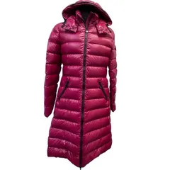 MONCLER モンクレール レディース ロング ダウンコート フューシャピンク SIZE 1