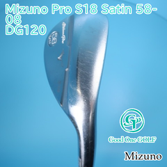 ウェッジ ミズノ Mizuno Pro S18 Satin 58-08/DG120/S200/58 7003