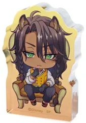 【中古】アクリルスタンド・アクリルパネル レオナ・キングスカラー 「ディズニー ツイステッドワンダーランド ころっとアクリルフィギュアコレクション チェア vol.2」