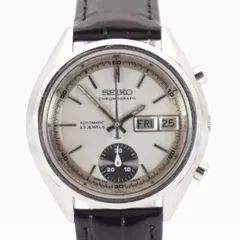 希少美品SEIKO自動巻きクロノグラフ 7018 23ジュエルベルト新品社外品