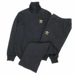 adidas アディダス 00s 黒タグ ベッケンバウアー ジャージ 上下 セットアップ トラックジャケット ゴールド オールブラック /SGW
