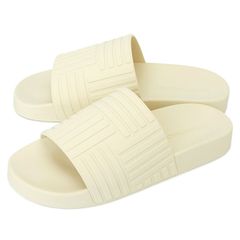 7 BOTTEGA VENETA ボッテガヴェネタ 690105 V1060 9031 SEASALT サンダル シャワーサンダル size 40