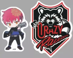 【中古】シール・ステッカー Cpt ステッカー2枚セット 「DMMスクラッチ! Crazy Raccoon スクラッチ第六弾」 E-4賞