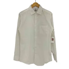 ユニクロ UNIQLO スーパーノンアイロンスリムシャツ/セミワイド メンズ JPN：L 