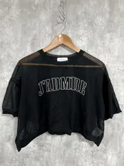 OPAQUE.CLIP オペークドットクリップ シアーロゴニット 洗濯機洗い可 ワイド幅 カットソー sizeS/黒 ■◆ レディースのサムネイル
