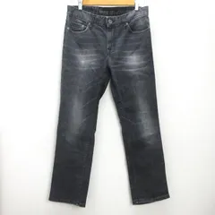 H■カルバンクライン/Calvin Klein Jeans ブラックデニムパンツ ジーンズ【W30 L30】黒/MENS■65【中古】