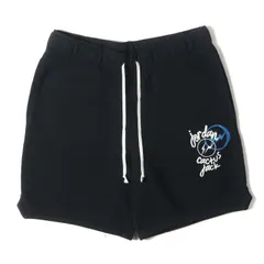 【新品同様】NIKE ナイキ パンツ サイズ:L / 21AW Travis Scott fragment design JORDAN スウェット ショーツ / ブラック 黒 / ボトムス ショートパンツ / コラボ【メンズ】【中古】