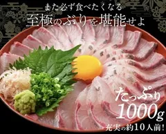(本日入荷！残り2個！！！)天然 ブリ 鮮度抜群 1kg 訳あり 皮付 カマ付 ブロック 刺し身 照り焼き 煮付け ブリ大根 ブリしゃぶ  海産物 海鮮 海の幸 冷凍のサムネイル
