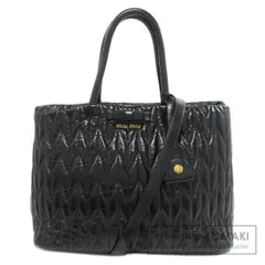 極美品 ミュウミュウ サイドリボントートバッグ 保存袋付き 黒 Y2K MIU MIU - miu miu / ミュウミュウ | サイドリボン ショルダー
