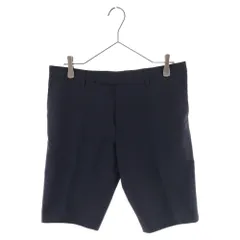 RAF SIMONS (ラフシモンズ) センター プレス ハーフ パンツ ショーツ ブラック RS3210‐2148のサムネイル