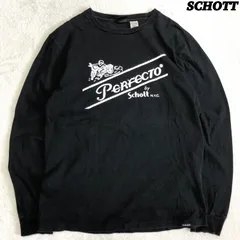 SCHOTT BROTHERS ブラック長袖カットソー 楽天市場】schott ショット（長さ（袖）長袖）（Tシャツ