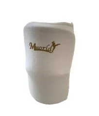 M-WORLD ニーガード 左右1セット（白／黒）