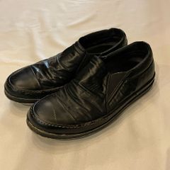 Rick Owens DRKSHDW リックオーエンスダークシャドウ Boat Sneaker レザーシューズ ブラック size:-【代官山A07】