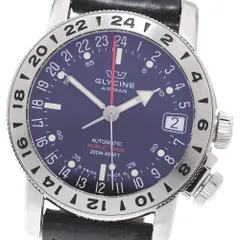 グリシン GLYCINE AIRMAN GMT 46㎜ 自動巻 雷虎飛行中隊 グリシン GLYCINE AIRMAN GMT 46㎜ 自動巻 雷虎飛行中隊