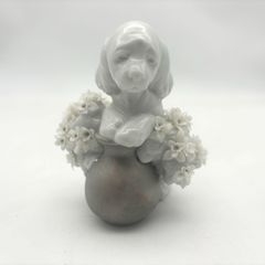 原画 「私の夕食はまだかしら」 トイプードル テクスチャーアート