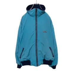 【Eddie Bauer】 80's USA製 黒タグ VINTAGE ワンポイントロゴ刺繍 ウォームアップジャケット S-856