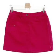 サイズ：L TOMMY HILFIGER GOLF トミー ヒルフィガーゴルフ  ストレッチスカート  レッド系 [240101388252]# ゴルフウェア レディース ストスト