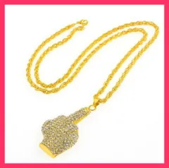 ★スタッフおすすめ★【在庫限り】　ゴールドネックレス 中指 挑発ネックレス ゴー 送料無料　スピード発送ヒップホップテイストの高級感  おすすめ おしゃれ　かわいい　人気 20200313-2