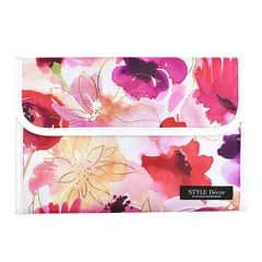 COLORFUL CANDY STYLE 新品   マルチケース 母子手帳ケース ジャバラタイプ ブロッサム 花柄 フラワー 薔薇柄 マルチケース 母子手帳ケース カバー ブランド ジャバラ おしゃれ シンプル 2人分 二人用 2人用 大きめ お薬手帳ケース