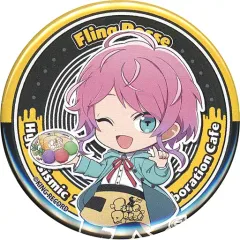 【中古】バッジ・ピンズ 飴村乱数 「ヒプノシスマイク -Division Rap Battle- 2ND D.R.B コラボレーションカフェ 缶バッジ」