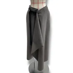 HYKE ハイク アシンメトリー 変形 ロングスカート シルク混 黒 サイズ1 HYKE（スカート）のフリマアイテム一覧