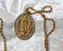 グアダルーペの聖母マリア　ペンダント・ネックレス　サージカルST TypeC