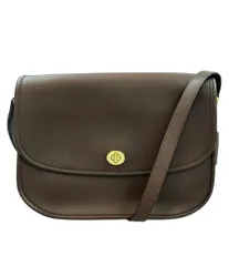 【美品】COACH オールドコーチ　ショルダーバッグ　USA　J20-9790 COACHオールドコーチ9790 レザーショルダーバッグ ターンロック