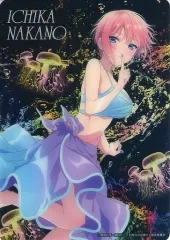 【中古】紙製品 中野一花 ブラインドコレクションシート 「きゃらっとくじ 五等分の花嫁∽～Aqua fantasia～」 P賞