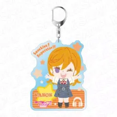 【中古】雑貨 澁谷かのん(夏制服 デフォルメver) デカキーホルダー 「ラブライブ!スーパースター!!」