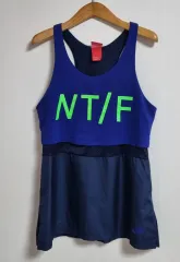 S ) NIKE(ナイキ) ブルー/ネイビー ノースリーブ