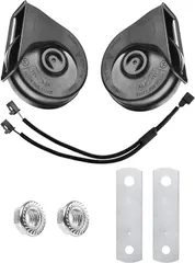 車 ホーン トヨタ車用 レクサスホーン 純正 トヨタ汎用ホーン分岐ハーネス ホーンハーネス 12V 120db 高音/低音 車 ホーン 二股分岐ハーネス 防水 純正サウンドホーン 取付簡単のサムネイル