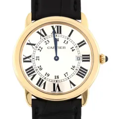 CARTIER Ronde solo カルティエ ロンドソロ プレート 箱付き腕時計(アナログ)