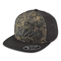 KTM　CAMO TRUCKER CAP　Yupoong® Flexfit EMEI　キャップ