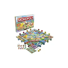 ハズブロ(HASBRO) モノポリー あつまれ どうぶつの森 キッズボードゲーム、子供にやさしい家族ゲーム、8才以上 2~4人のプレイヤーで遊ぶ面白いボードゲーム