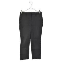 JIL SANDER (ジルサンダー) コットン ストレート パンツ ブラック 671030のサムネイル