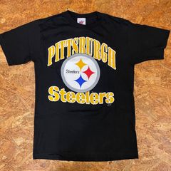 メキシコ製 ’90s PITTS BURGH STEELERS Tシャツ M ブラック KORDELL STEWART コーデル スチュワート 背番号 スティーラーズ NFL ヴィンテージ ビンテージ VINTAGE ユーズド USED 古着 MEXICO