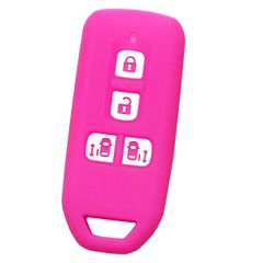 新品 【IKT】ホンダ車用 スマートキーシリコンカバー 両側スライドタイプ 4ボタン ピンク/NBOX/NBOXカスタム/など 専用設計でピッタリサイズ！傷防止に最適！さらさらシリコンで手触り快適！エヌボックス/エヌボックスカスタム 本田HONDA車用（HS-