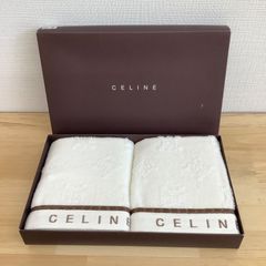 【未使用】セリーヌ CELINE ウォッシュタオル2枚セット