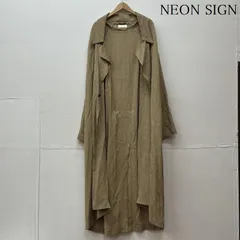 NEON SIGNネオンサイン ステンカラーコート NEON SIGN(ネオンサイン) メンズ アウター コート