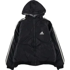 古着 90年代 アディダス adidas リバーシブル 中綿パーカー パファージャケット メンズXL相当 ヴィンテージ/eaa508467