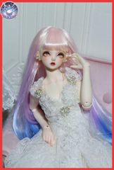 1/6ドール 5点セット 本体 ウィッグ付き アリス ブルードレス MJD 猫耳