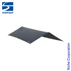 【新品】 ファイントラック finetrack ゴージュタープ ( グレー ) 川 沢 渓流 ビバーク レクタ型のサムネイル