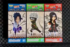 ナルト 疾風伝　ワールドコレクタブルフィギュア 3種 セット　ワーコレWCF