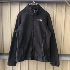 263 THE NORTH FACE フリースジャケット レディース M ブラック ノースフェイス フリース ボア ジャケット アウトドア 防寒 古着卸 アメリカ仕入